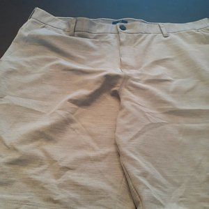 George W38 Soft Poly Cotton Grey Shorts